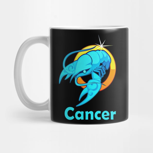 Cancer zodiac sign by tonkashirts